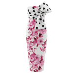 Koktel haljina Rosy Dots_Zea