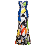 Večernja haljina Graphic GalaZea