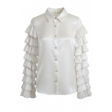 Bluza Pearl Ruffle_Zea