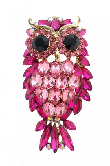 Broš Luminous Owl_Zea