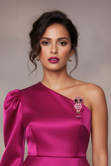 Broš Luminous Owl_Zea