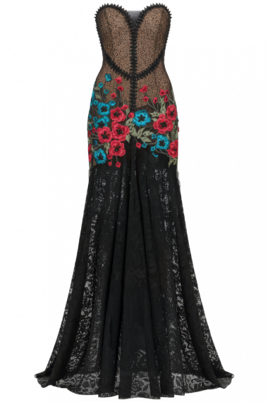 Svečana haljina Midnight Garden_Zea