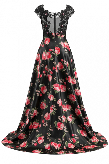 Svečana haljina Floral Empire_Zea