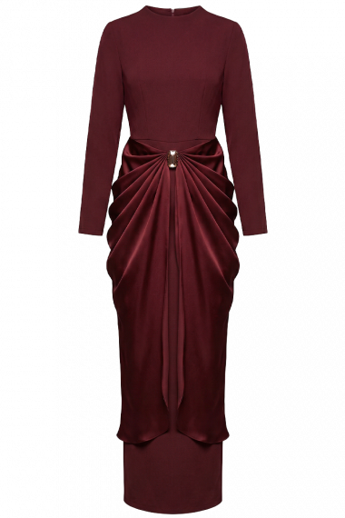 Večernja haljina Aurelia Drape_Zea