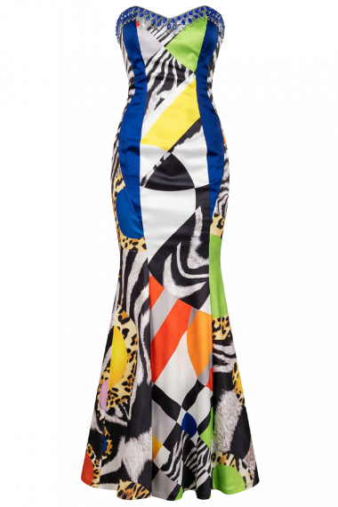 Večernja haljina Graphic GalaZea