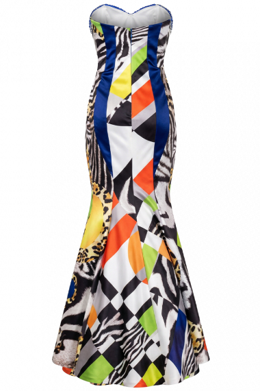 Večernja haljina Graphic GalaZea