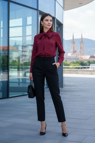 Košulja Elegant Bow_Zea