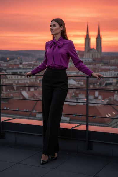 Košulja Elegant Bow_Zea