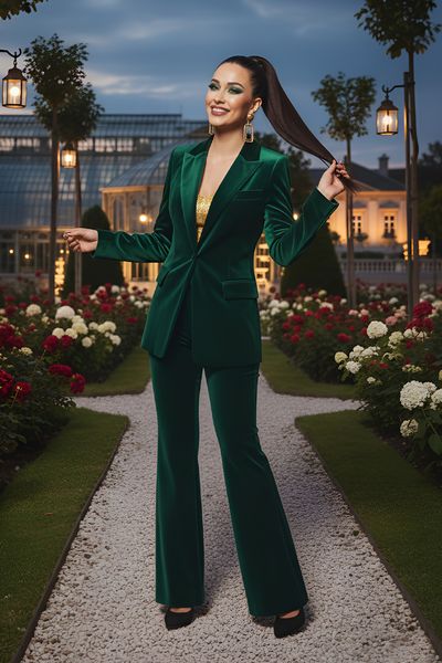 Pliš odijelo Velvet Dream_Zea