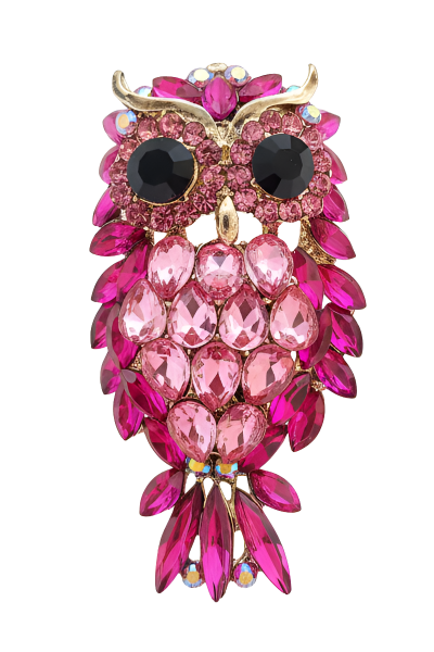 Broš Luminous Owl_Zea