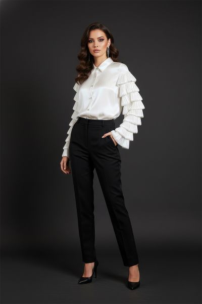 Bluza Pearl Ruffle_Zea