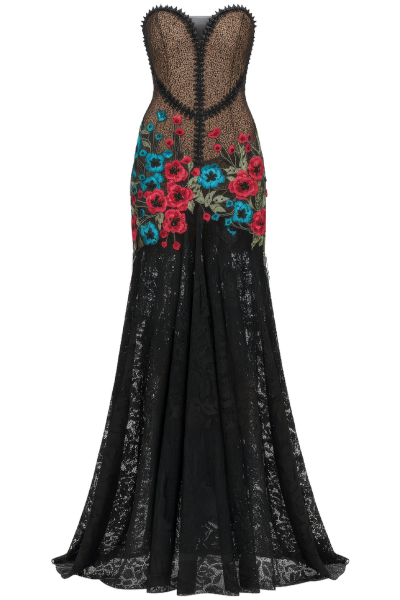 Svečana haljina Midnight Garden_Zea