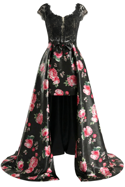 Svečana haljina Floral Empire_Zea