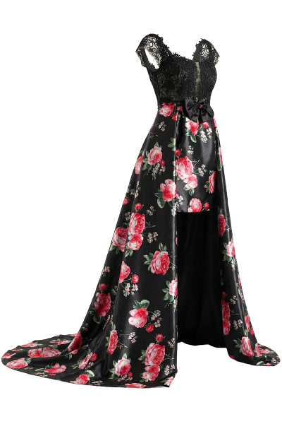 Svečana haljina Floral Empire_Zea