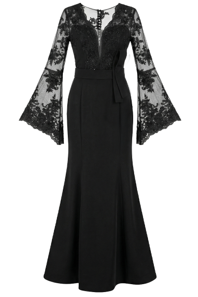 Svečana haljina Black Opal_Zea