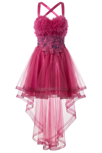 Večernja Haljina Berry Flame_Zea