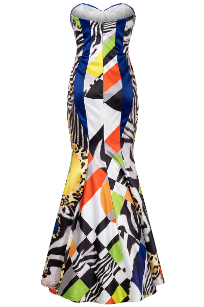 Večernja haljina Graphic GalaZea