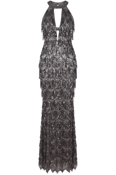 Večernja haljina Midnight Cascade_Zea