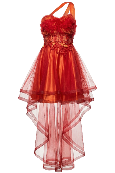 Večernja haljina Scarlet Flame_Zea