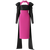 Koktel haljina Fuchsia Drama_Zea