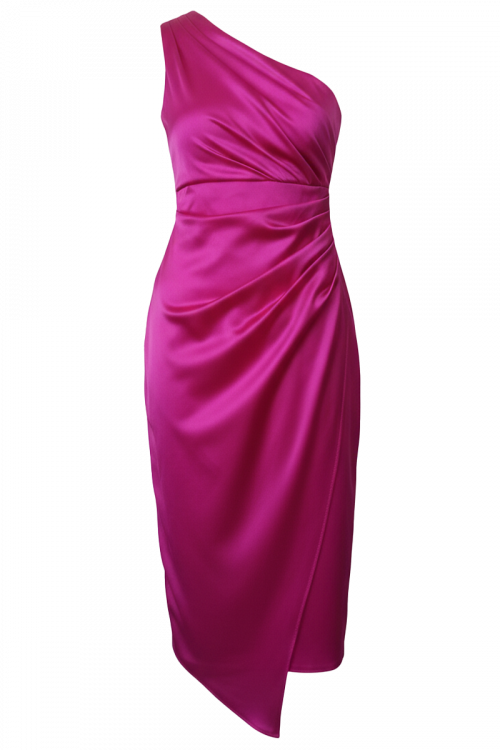 Koktel haljina Fuchsia Allure_Zea