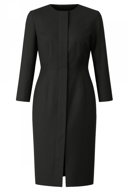 Poslovno_dnevna_haljina_Metropolitan_Poise_crna_Zea
