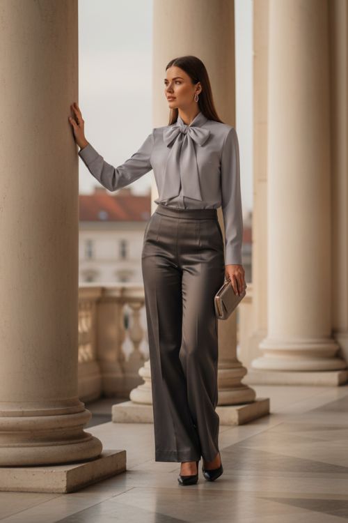 Košulja Elegant Bow_Zea