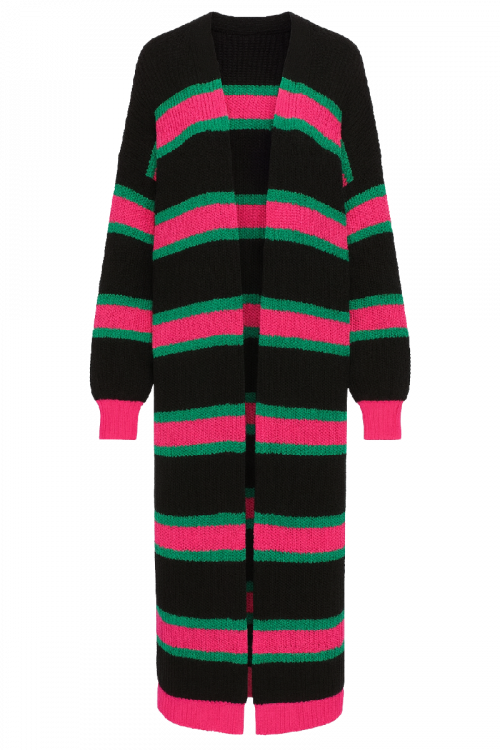 Kardigan Neon Stripe_Zea