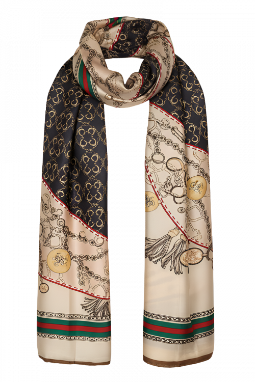 Svileni šal Royal Medallion_Zea