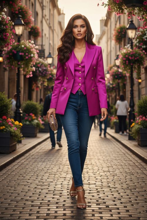 Duži sako s prslukom Aristo Set_Zea