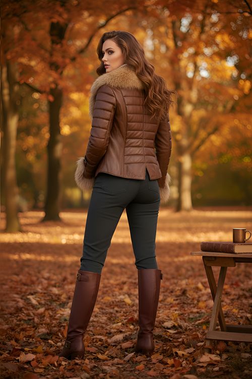 Kožna jakna Urban Luxe_Zea