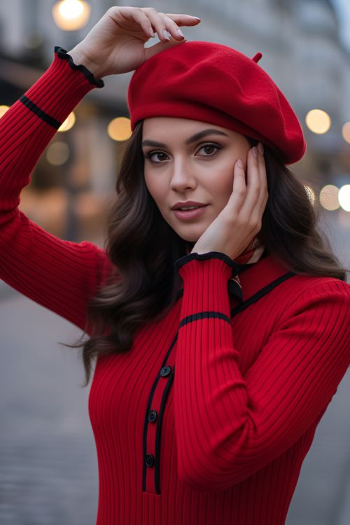 Francuska kapa Chic Beret_Zea