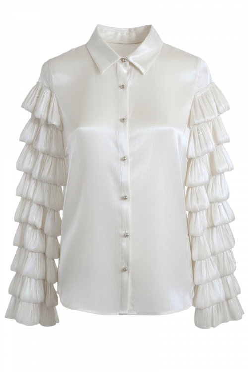 Košulja Pearl Ruffle_Zea