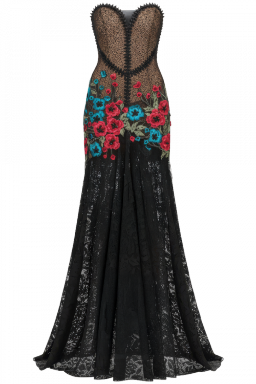 Svečana haljina Midnight Garden_Zea