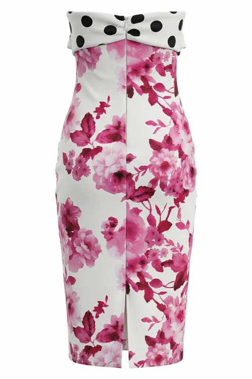 Koktel haljina Rosy Dots_Zea