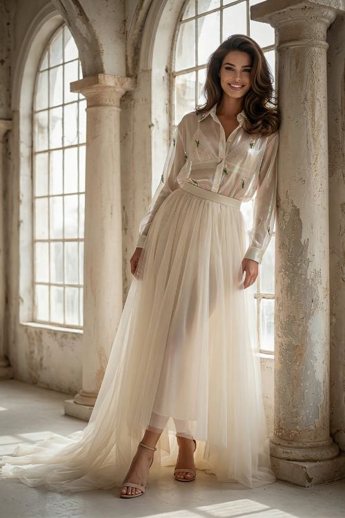 Košulja Flora Touch_Zea