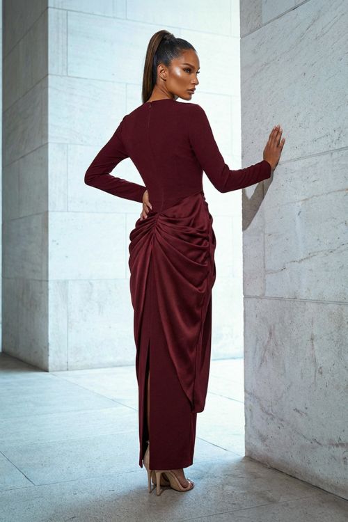 Večernja haljina Aurelia Drape_Zea