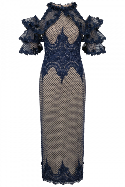 Večernja haljina Duchess Midnight_Zea