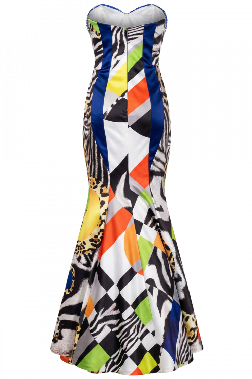 Večernja haljina Graphic GalaZea