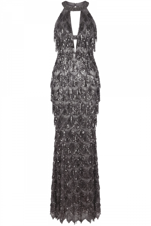 Večernja haljina Midnight Cascade_Zea