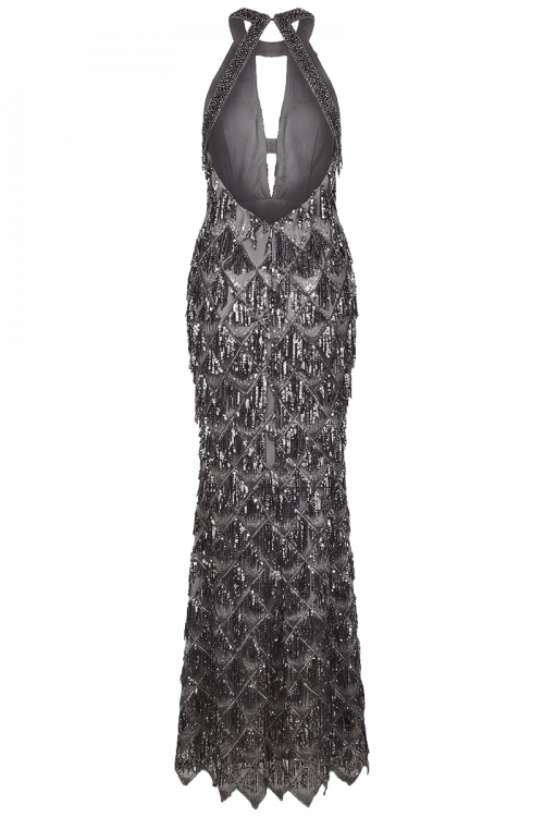 Večernja haljina Midnight Cascade_Zea