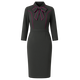 Poslovno_dnevna_haljina_Noir_Ribbon_antracit_siva_Zea